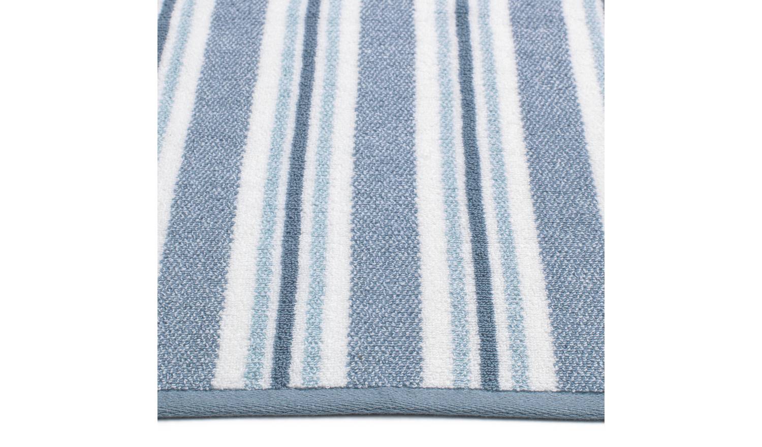 Habitat Coastal Tufted Horizontal Stripe Bath Sheet