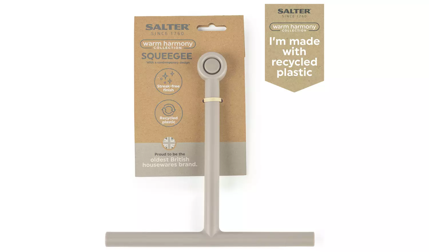 Salter Recycled Plastic Squeegee - Neutral