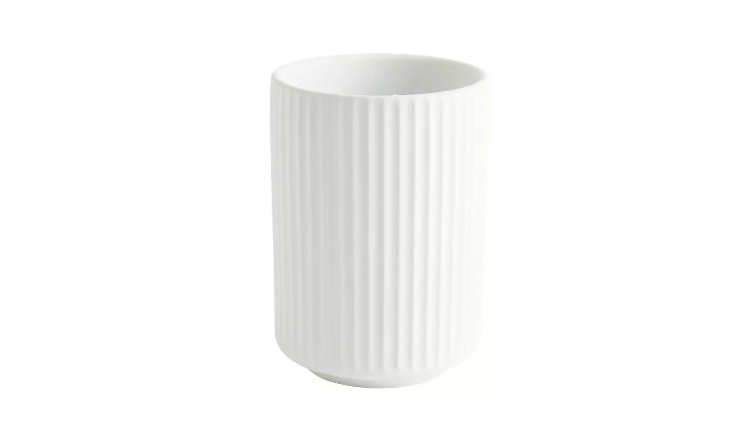Argos Home 2 Piece Ribbed Accessory Set - White