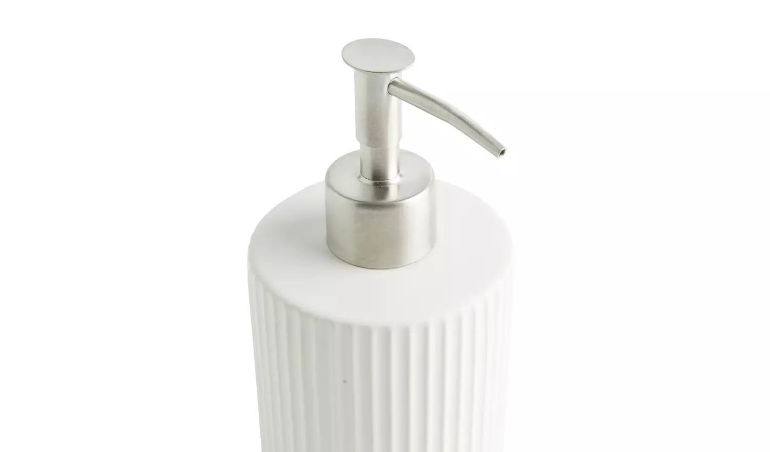 Argos Home 2 Piece Ribbed Accessory Set - White