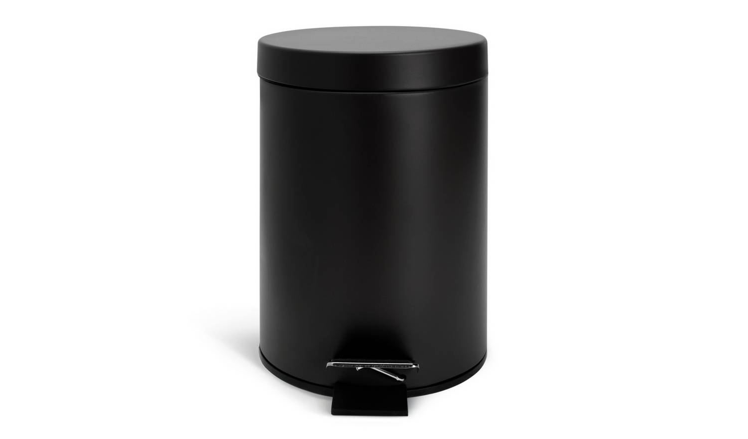 Argos Home 3 Litre Bathroom Pedal Bin - Black