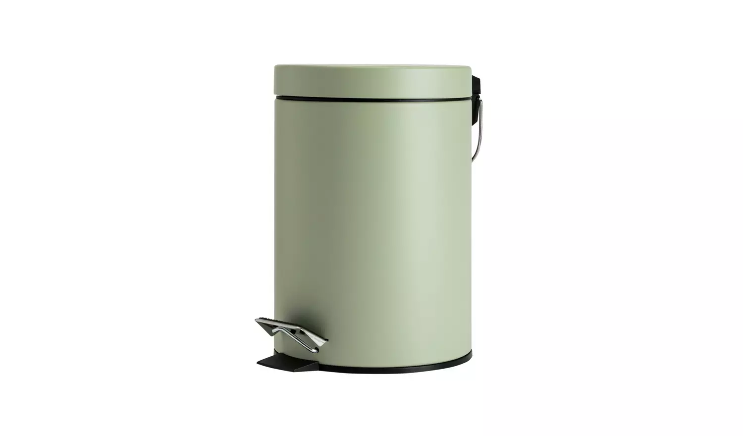 Argos Home 3L Bathroom Pedal Bin - Sage Green