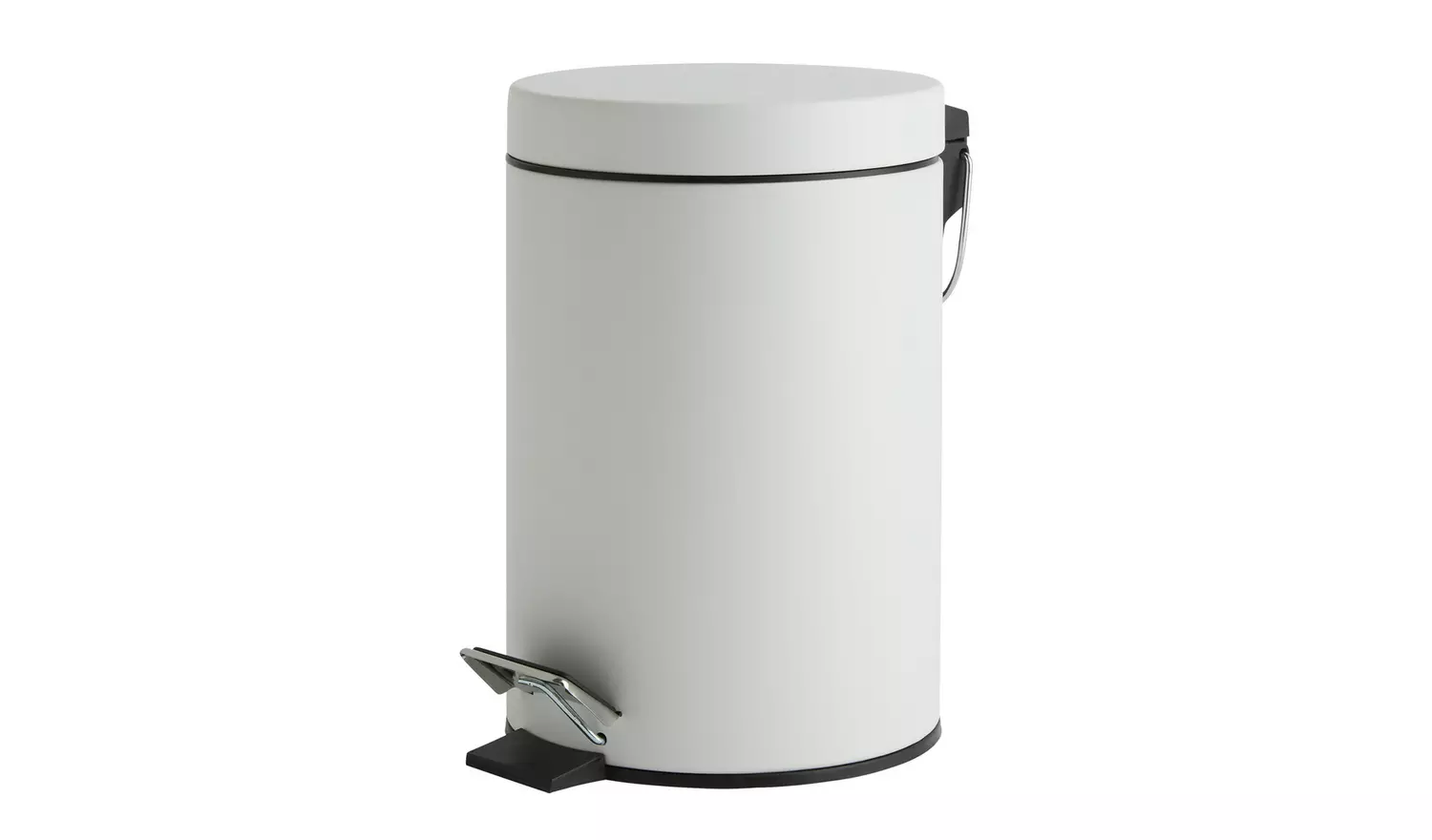 Habitat 3Litre Step Bin - Matt White