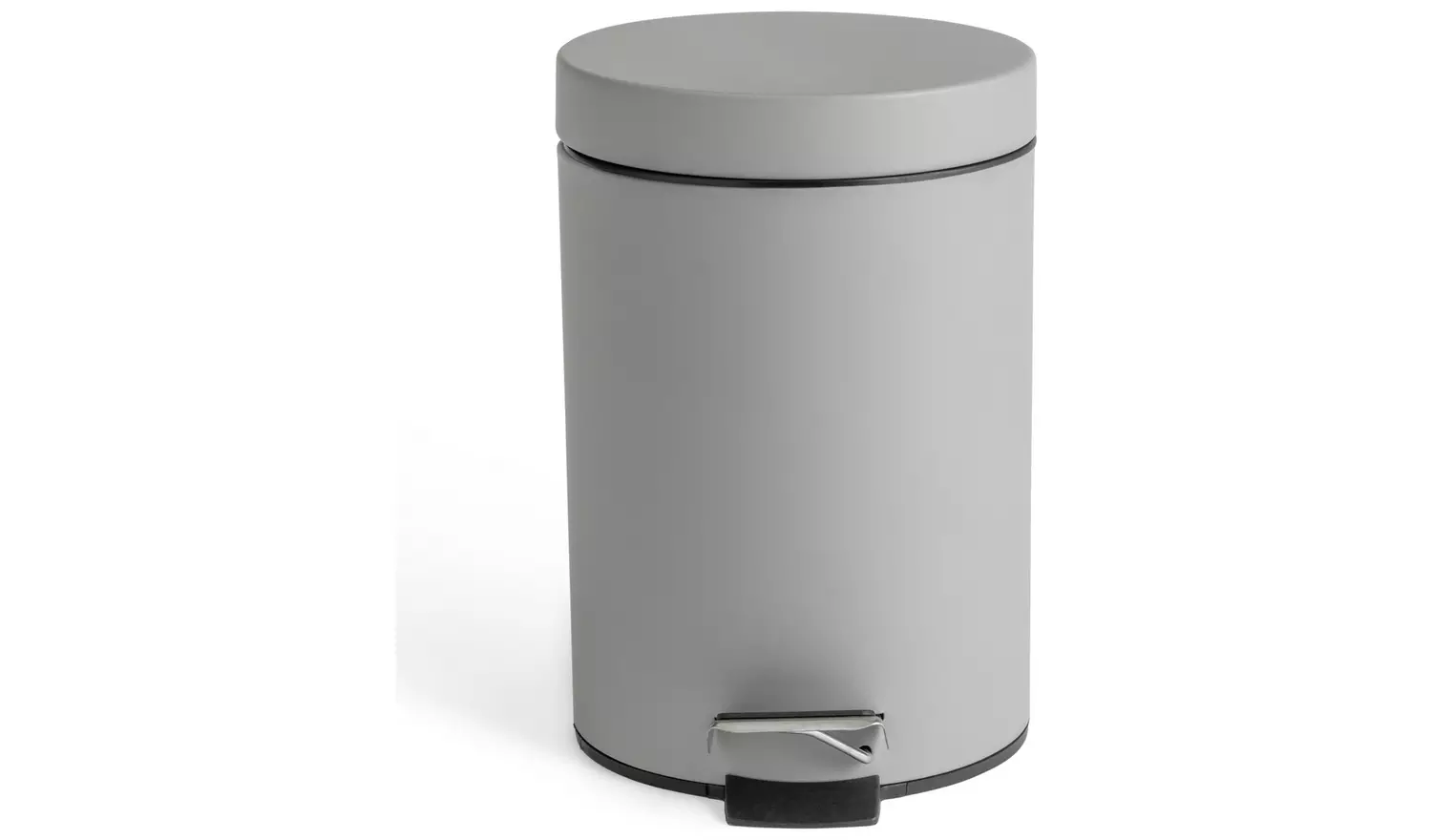 Habitat 3Litre Step Bin- Matt Grey