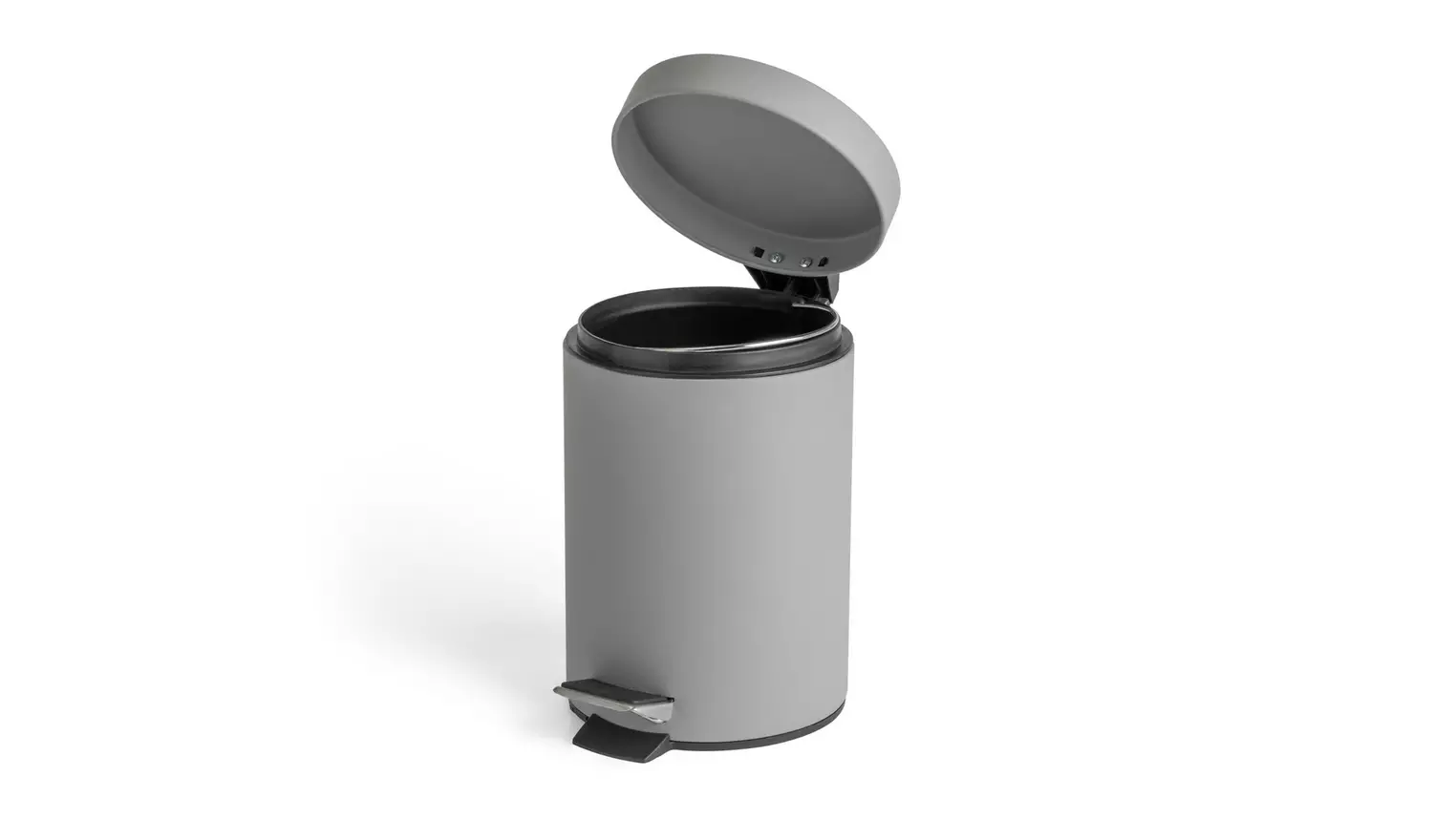 Habitat 3Litre Step Bin- Matt Grey