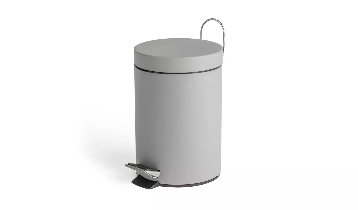 Habitat 3Litre Step Bin- Matt Grey
