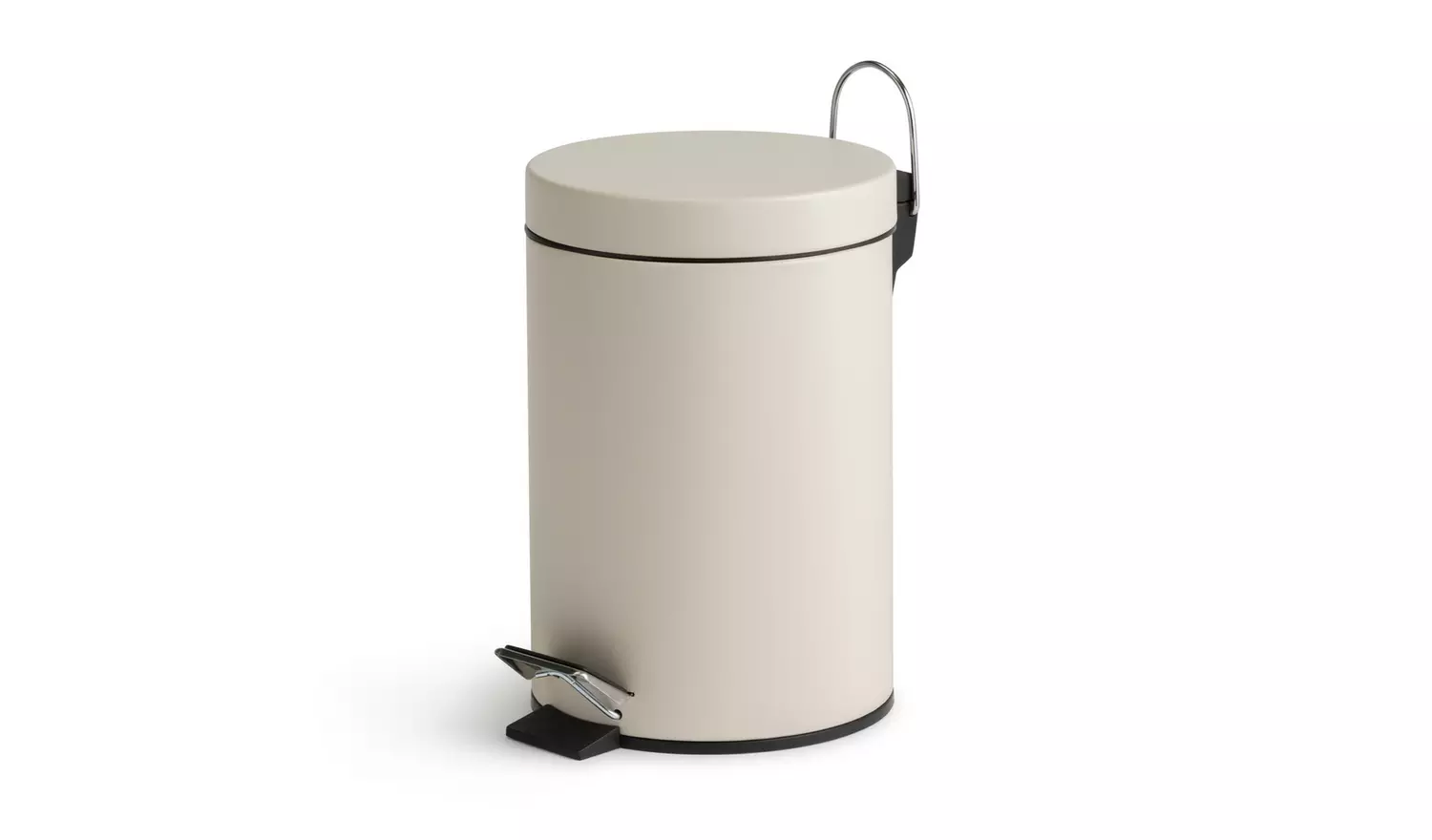 Habitat 3Litre Pedal Bin - Cream
