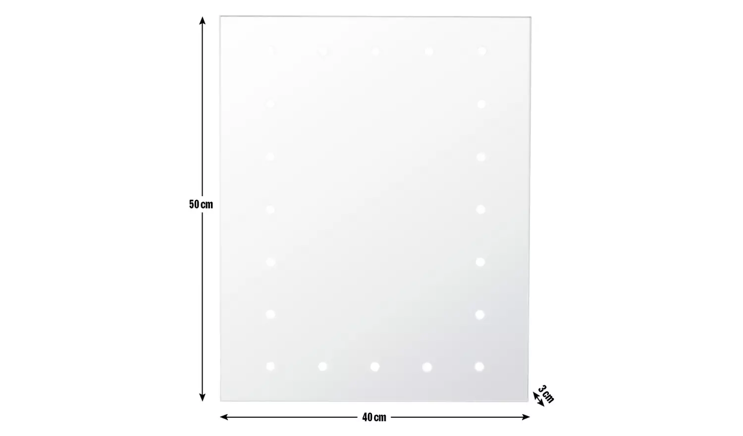 Argos Home Ashbourne LED Bathroom Mirror