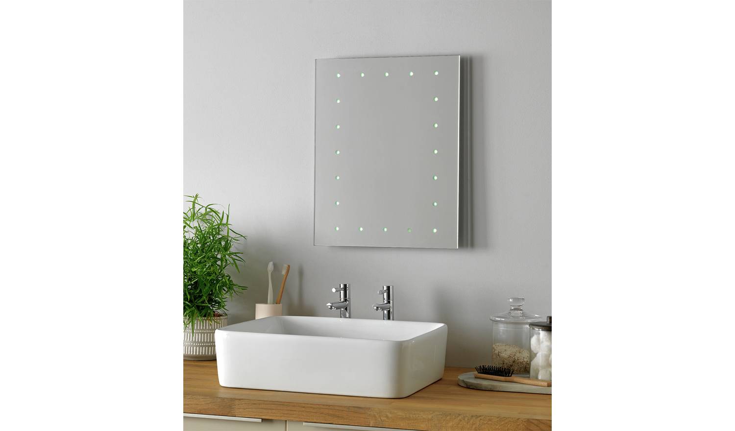 Argos Home Ashbourne LED Bathroom Mirror