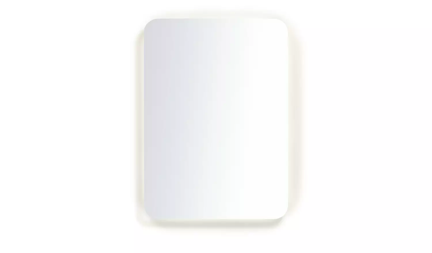 Argos Home Bathroom LED Demister Shaver Mirror - 50x40