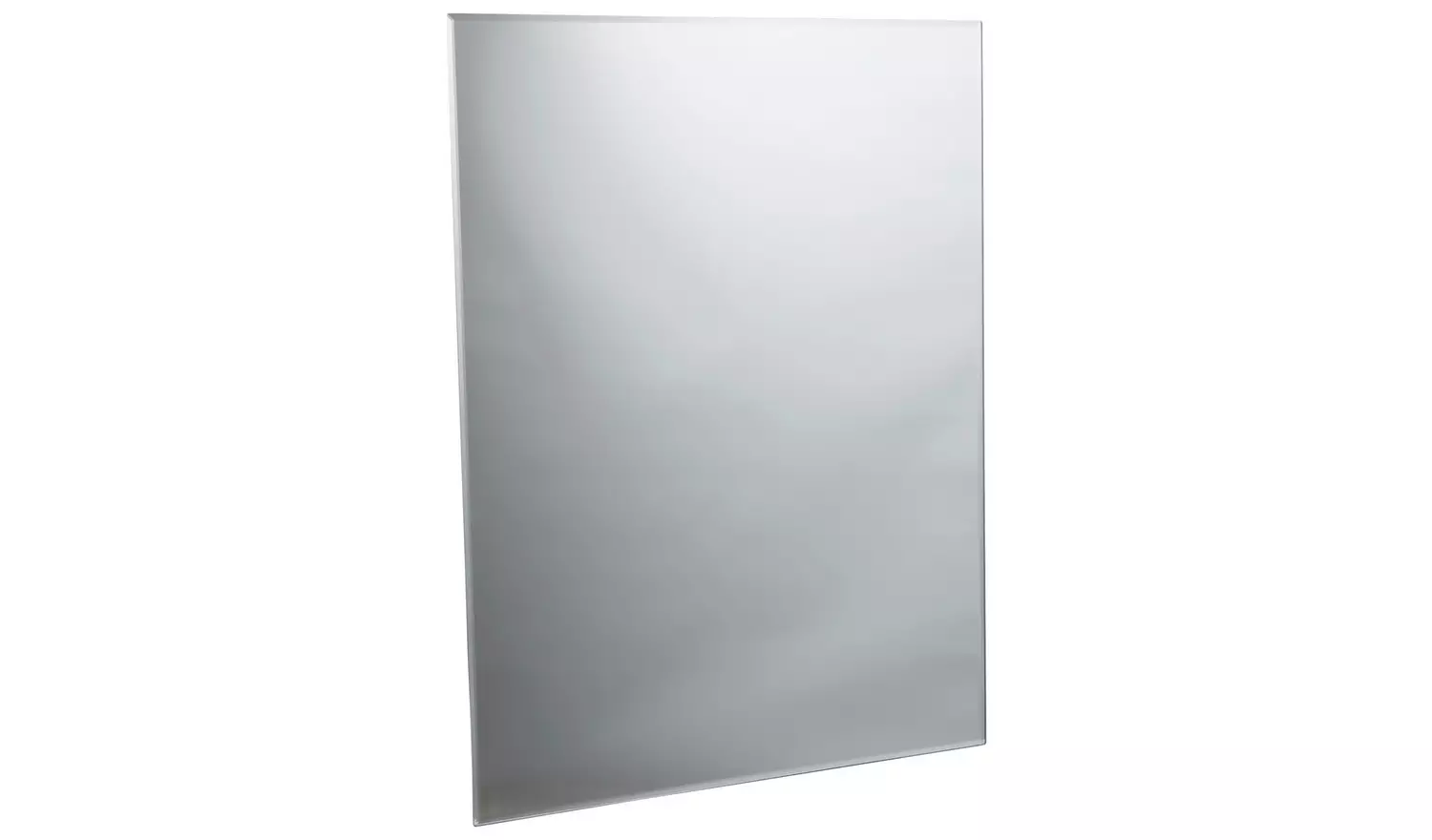 Argos Home Silver Bevelled Bathroom Wall Mirror - 60x45cm