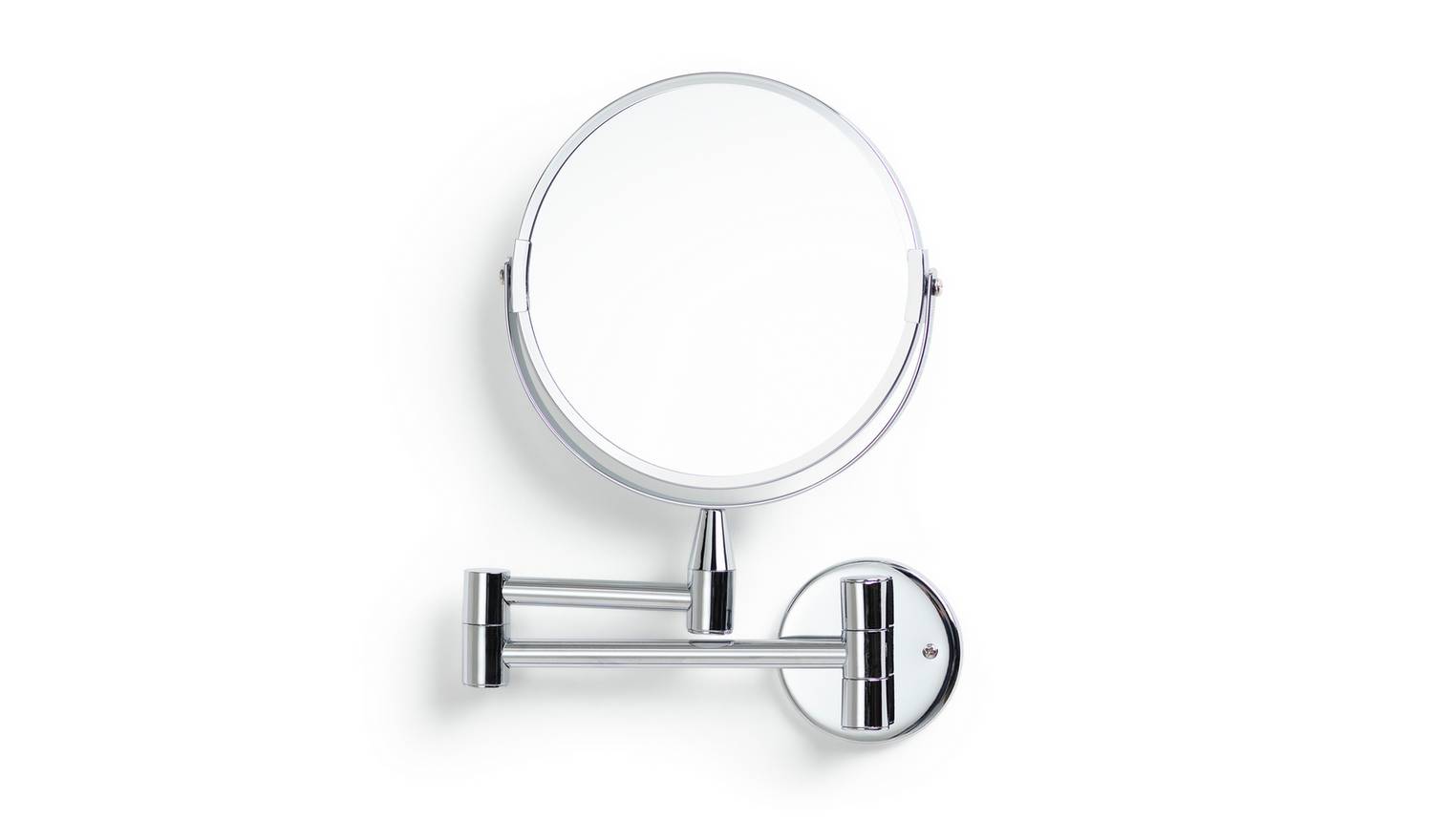 Argos Home Chrome Extending Round Shaving Mirror - 28x36cm