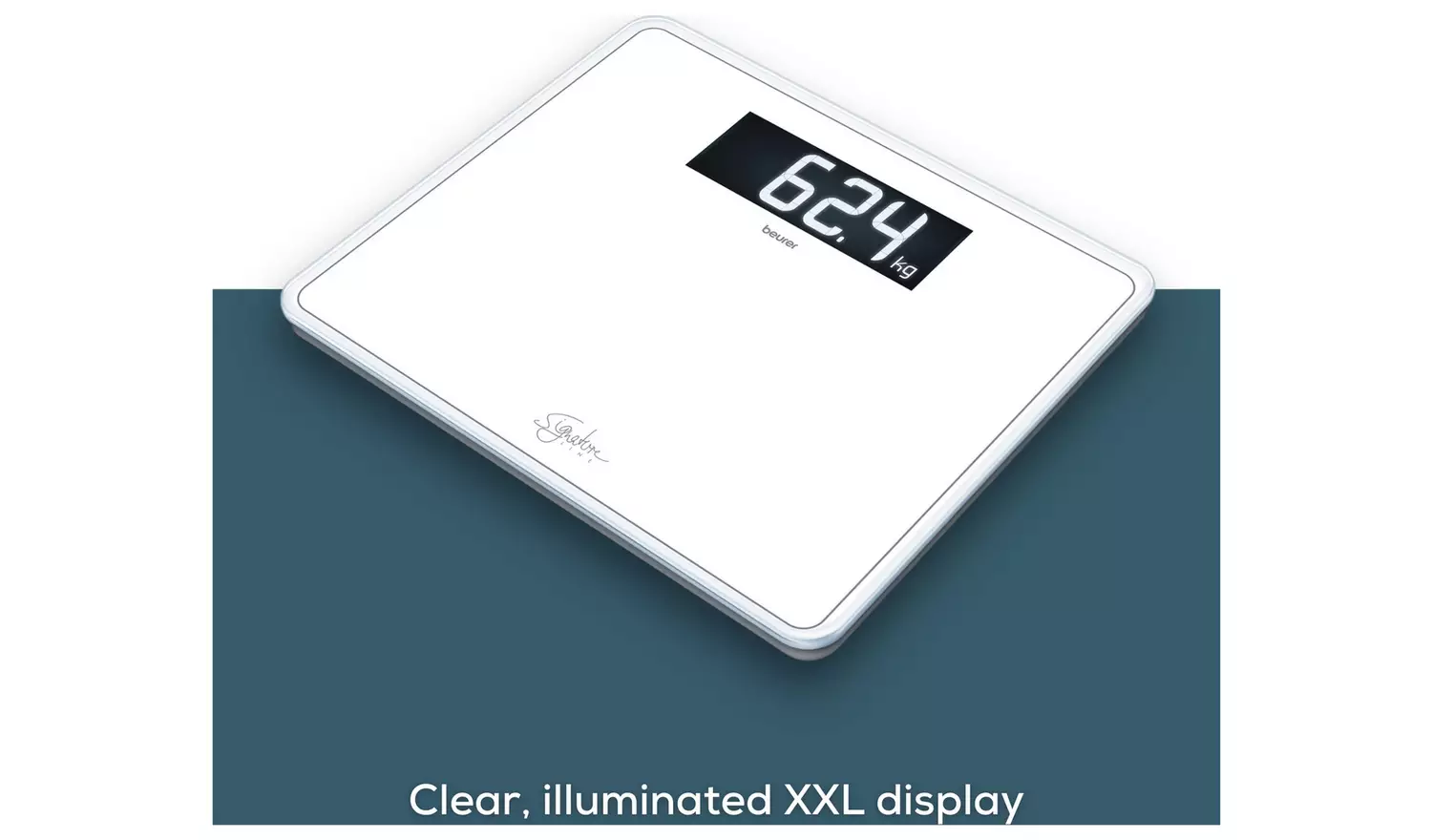 Beurer XXL Platform And Display Scale - White