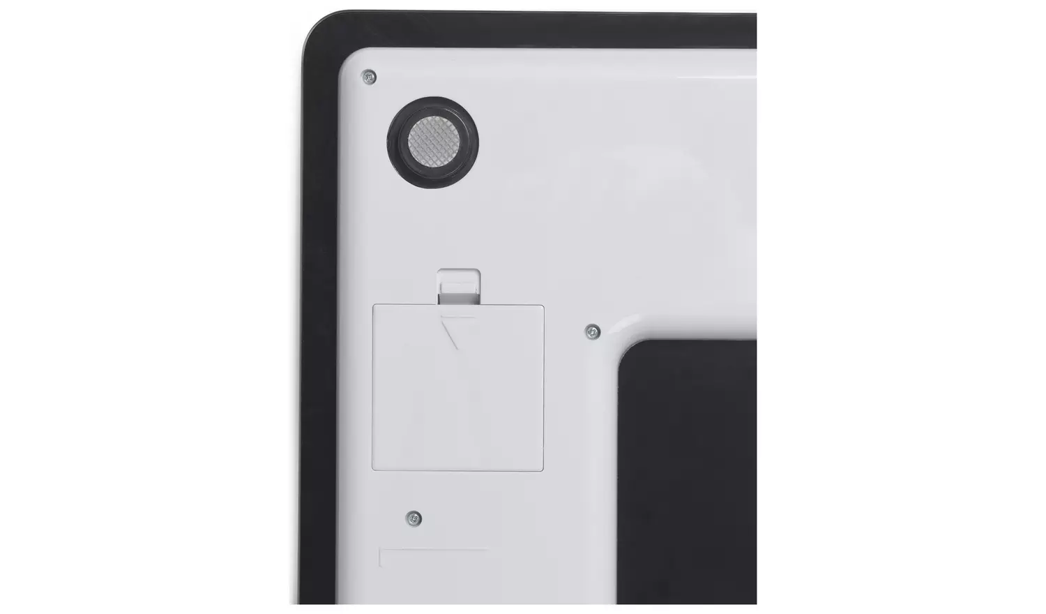 Salter Extra Wide Analyser Bathroom Scale - Black