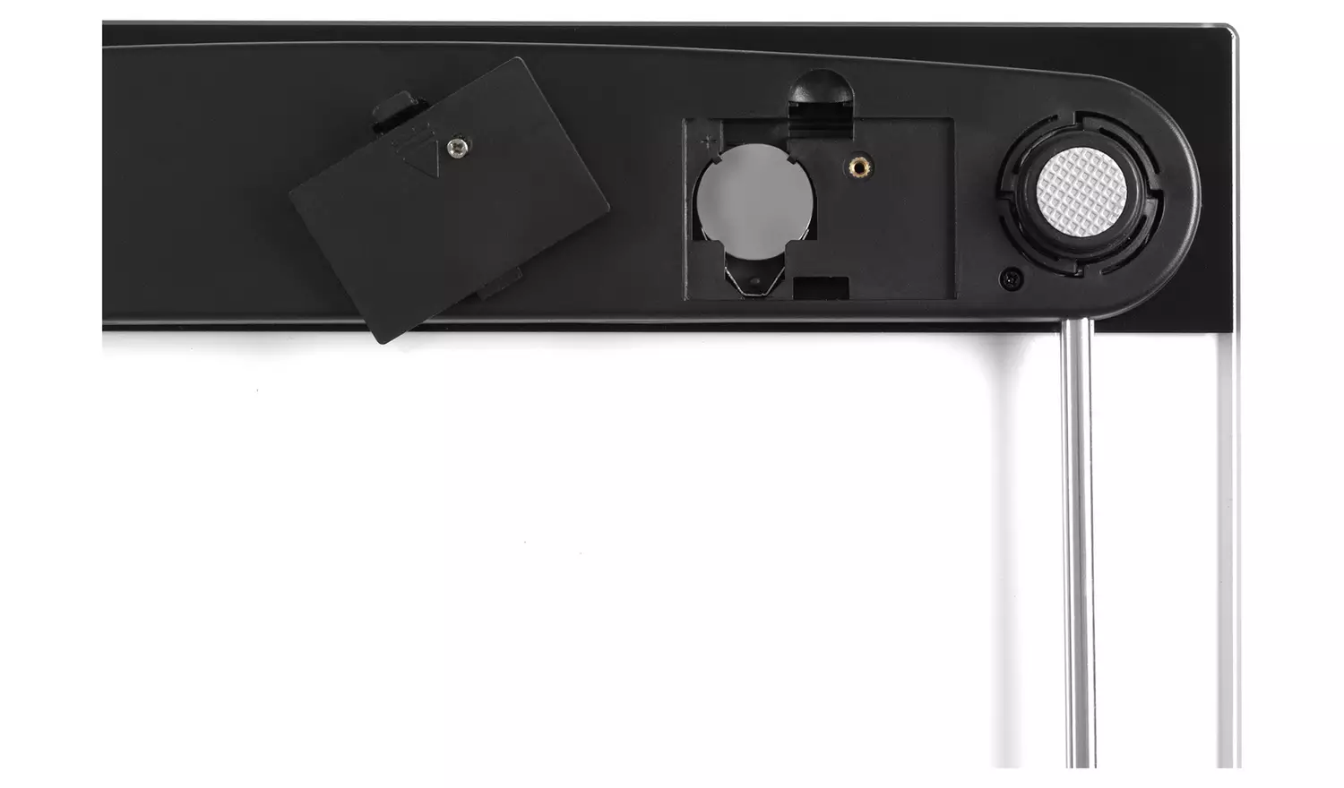 Salter Extra Wide Analyser Bathroom Scale - Black