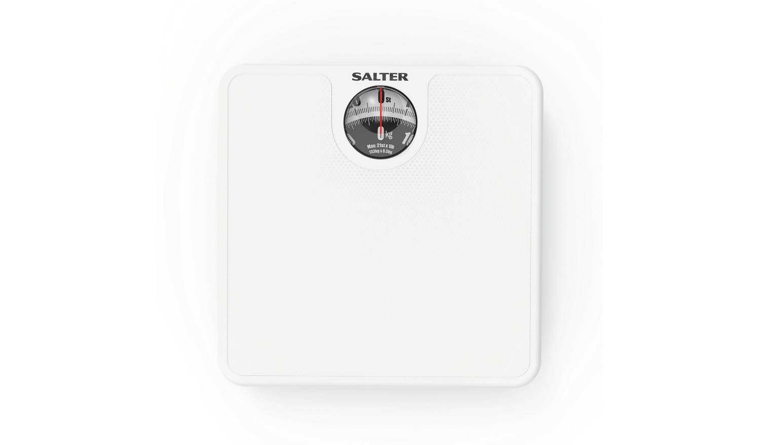 Salter Magnifying Mechanical Bathroom Scales - White