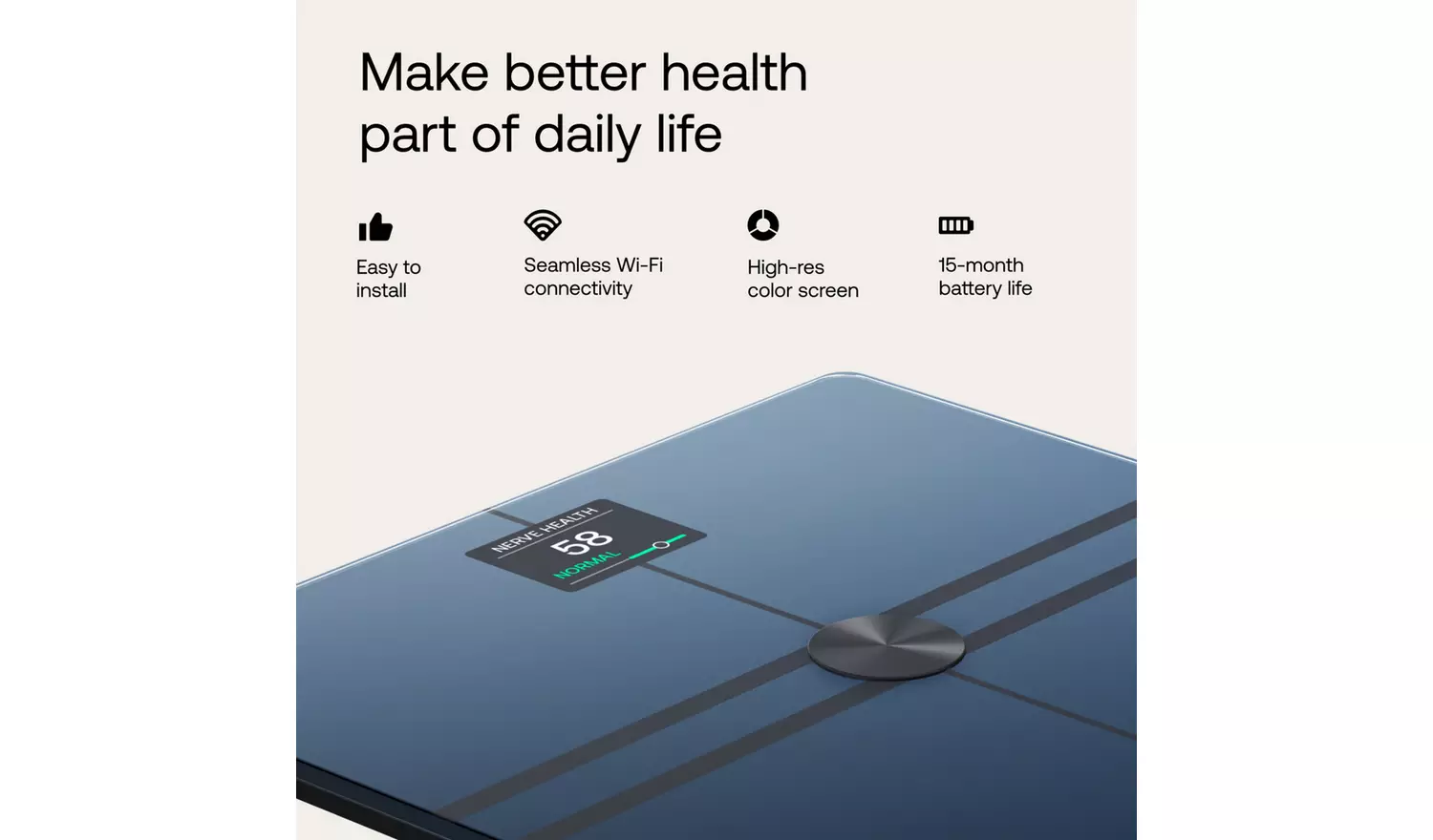 Withings Body Composition Wifi Scale - Black