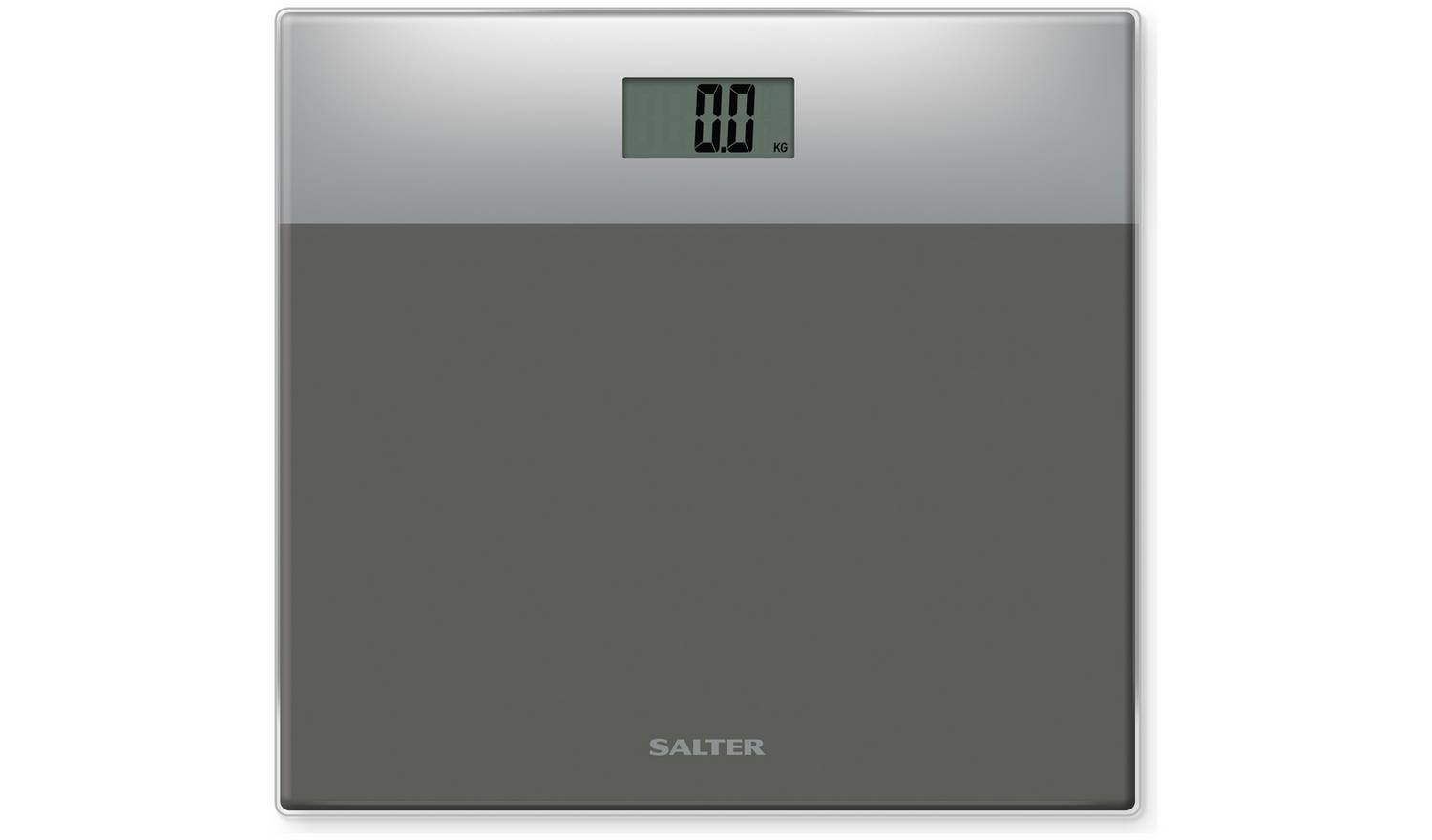 Salter Glass Digital Bathroom Scales - Silver