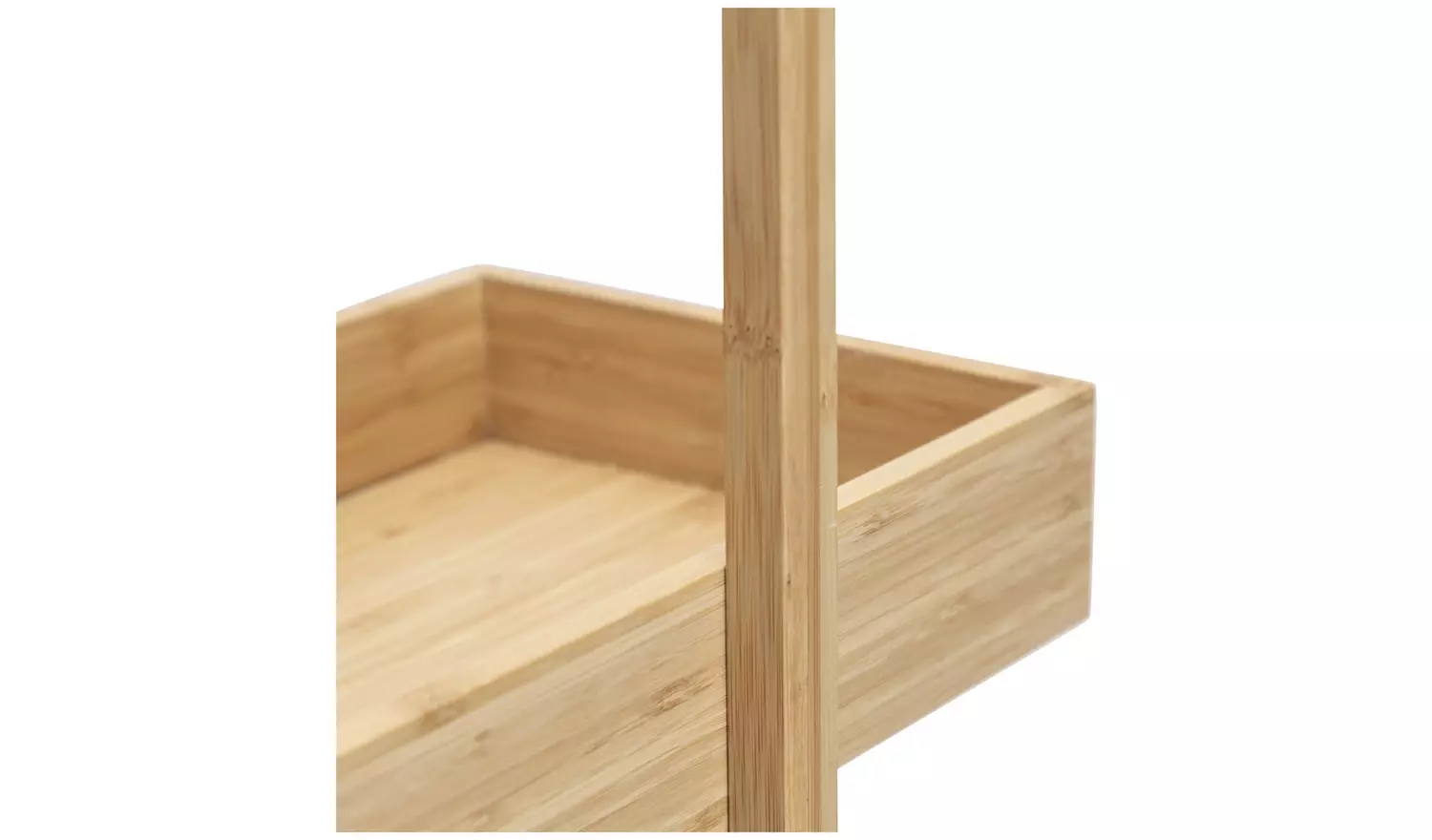 Habitat 3 Tier Bamboo Storage Caddy - Natural