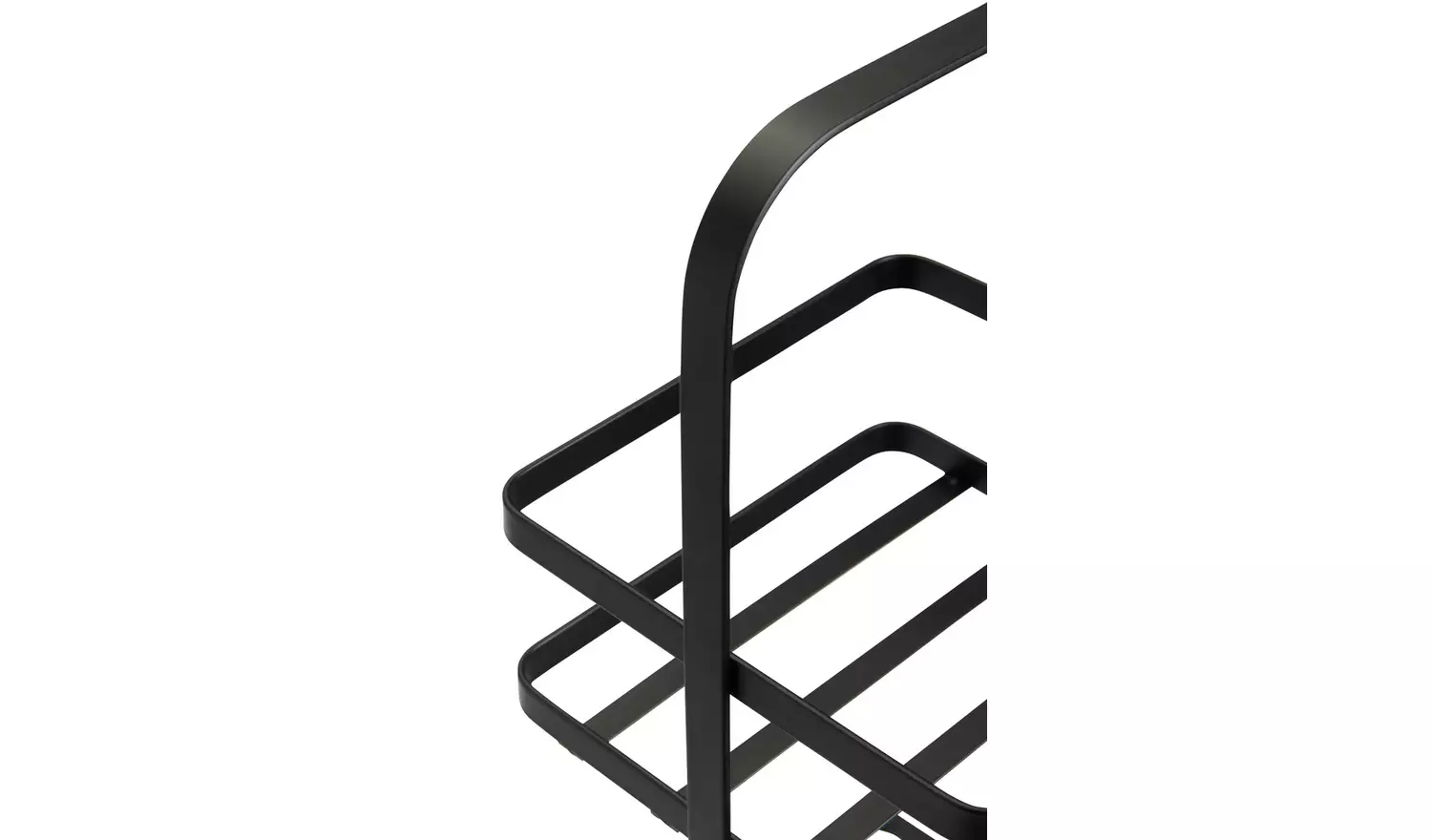 Argos Home 4 Tier Slim Black Caddy - Black