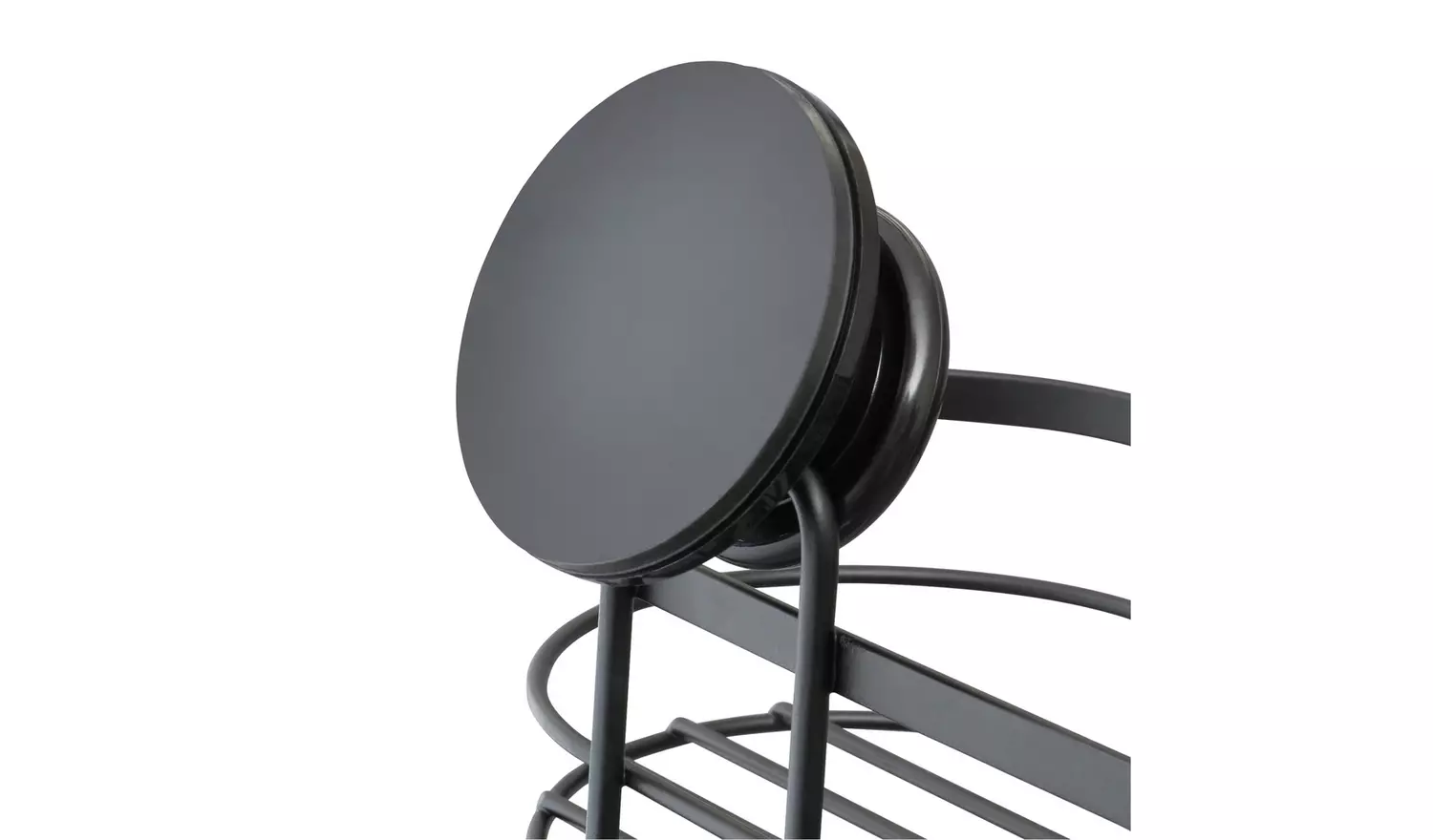 Argos Home Suction Cup Wire 2 Tier Shower Caddy – Black
