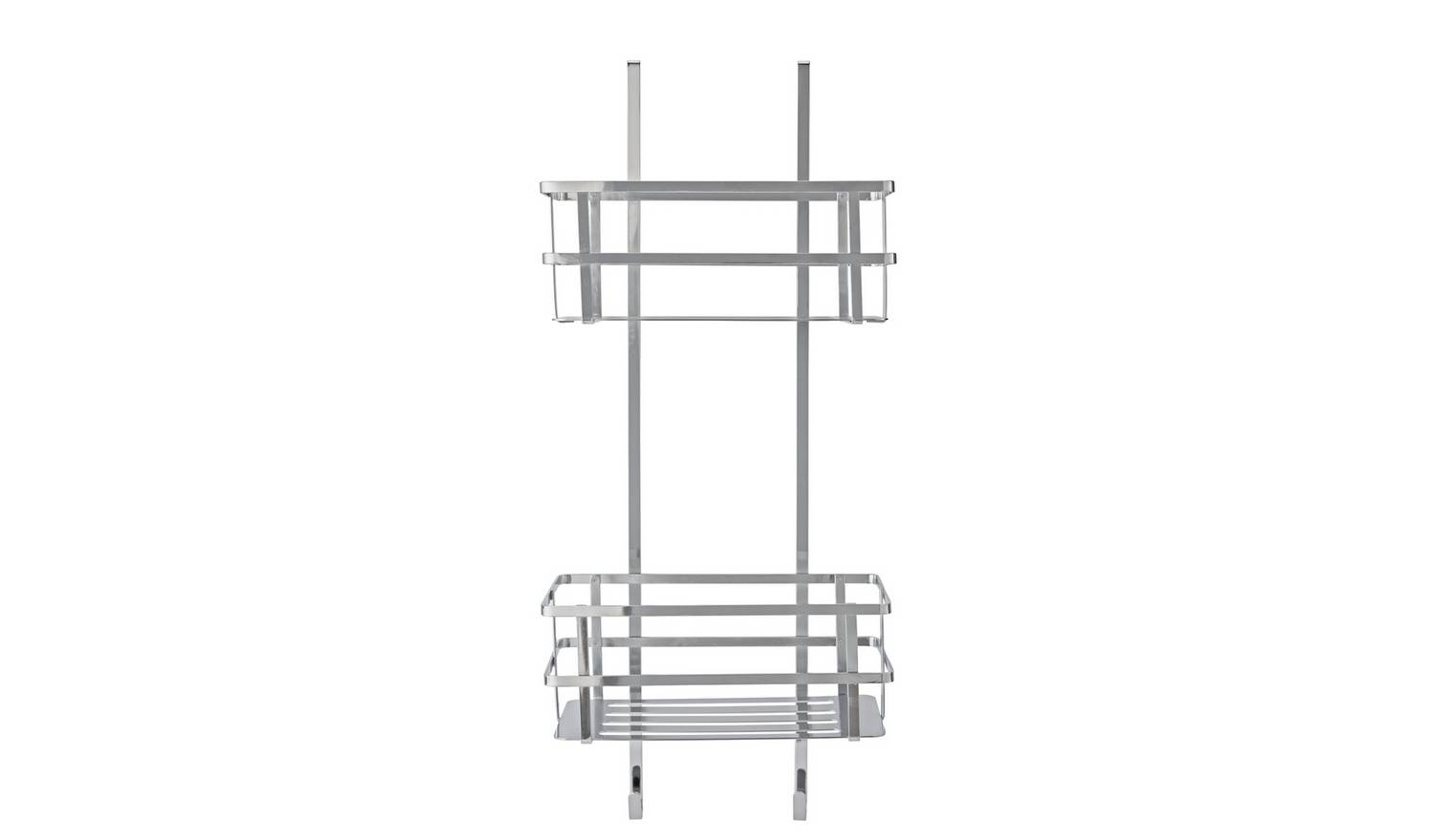 Argos Home 2 Tier Over Door Shower Caddy - Chrome