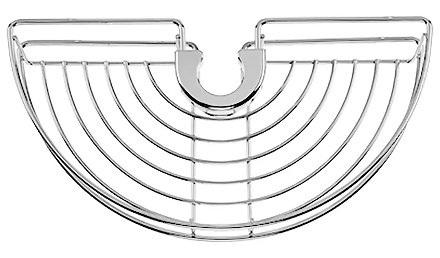 Croydex Easy Fit Rail Riser Basket