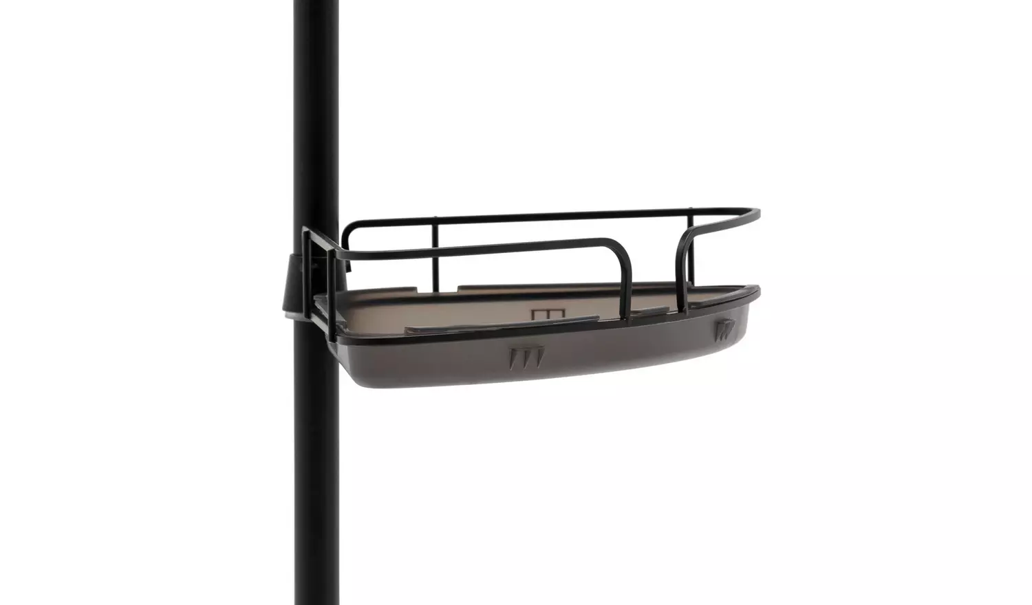 Argos Home Shower Organiser Pole - Black