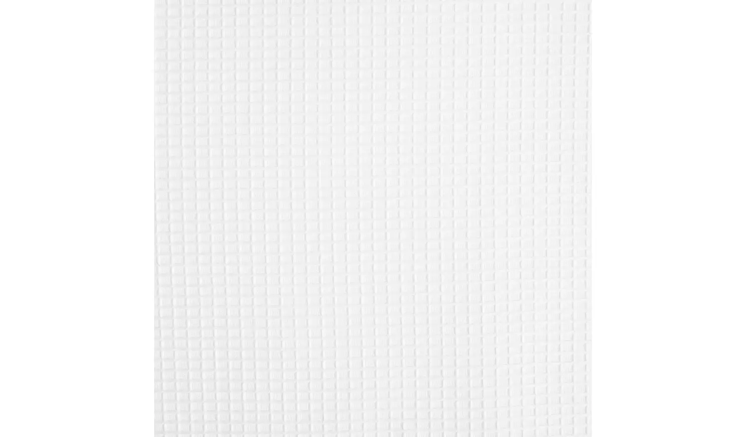 Argos Home Waffle Shower Curtain - White