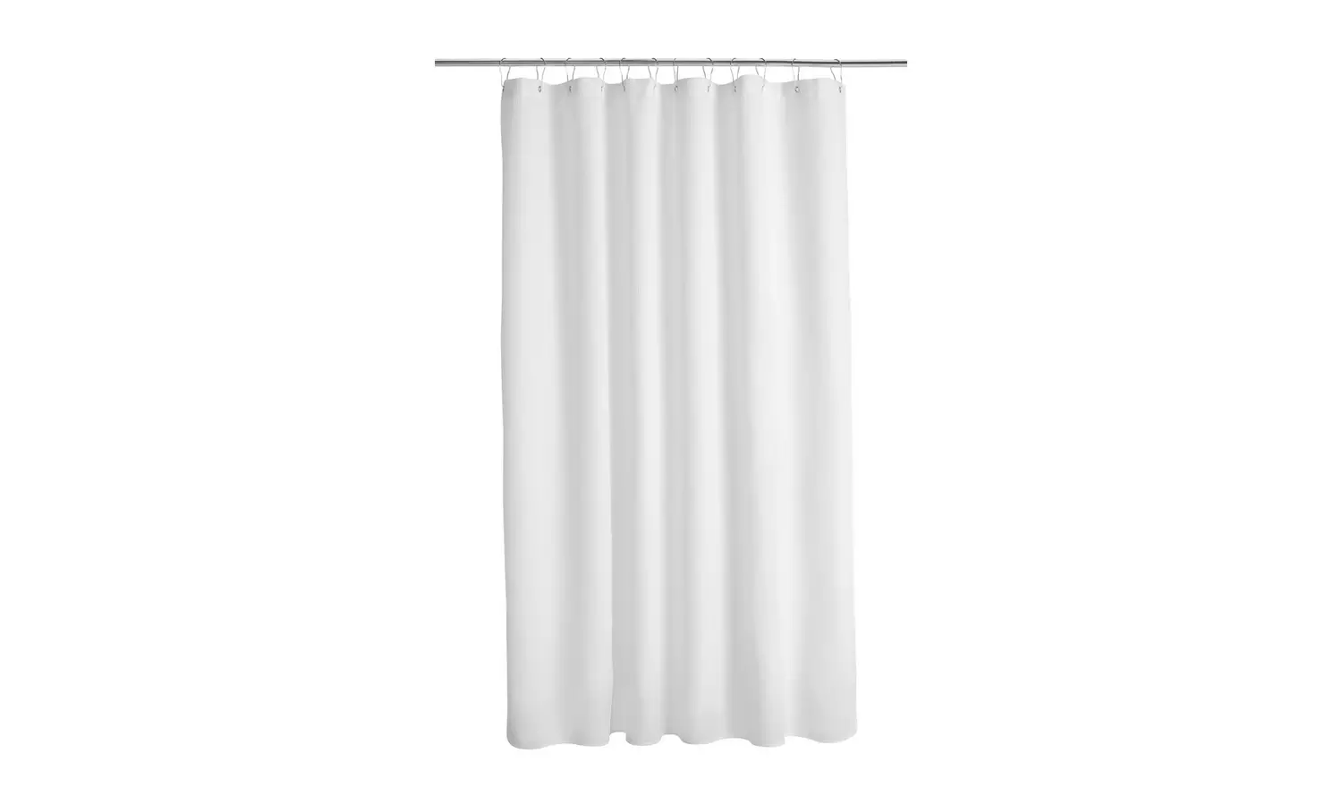 Argos Home Waffle Shower Curtain - White