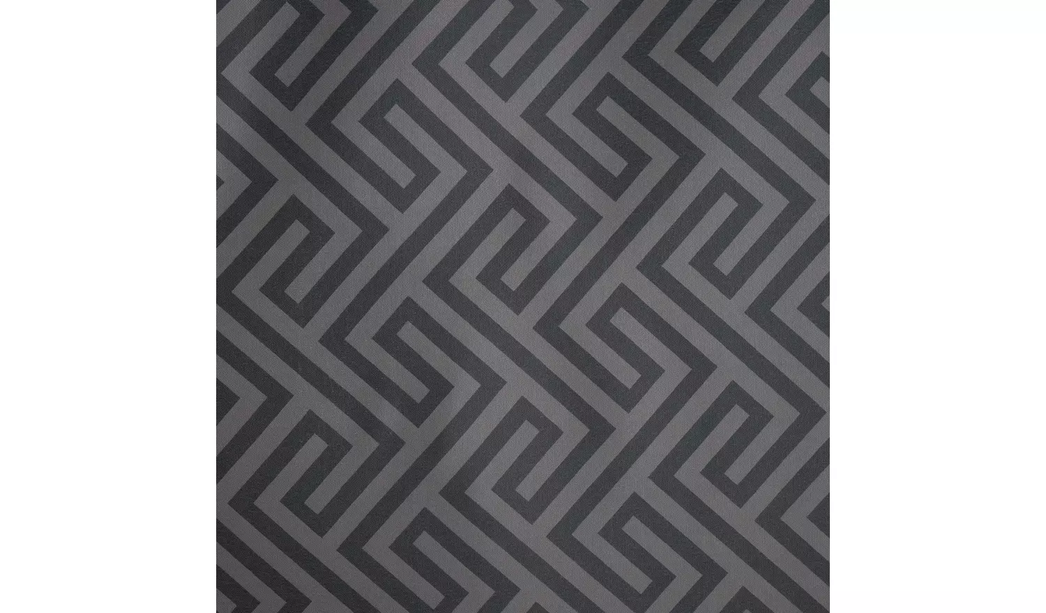 Argos Home Weave Shower Curtain - Black