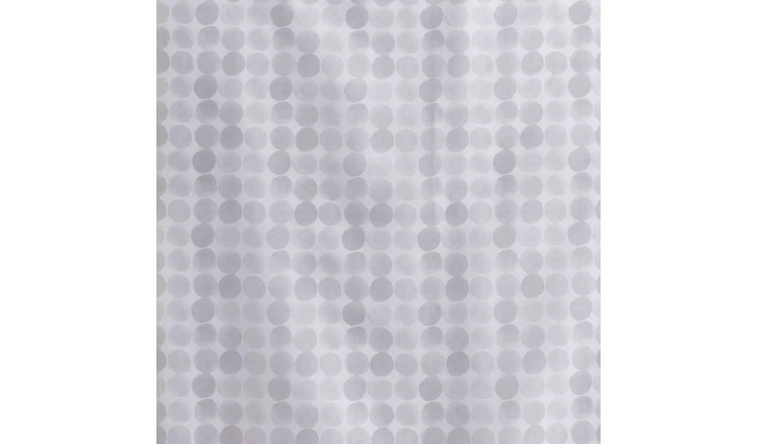 Argos Home Spot Shower Curtain - Grey