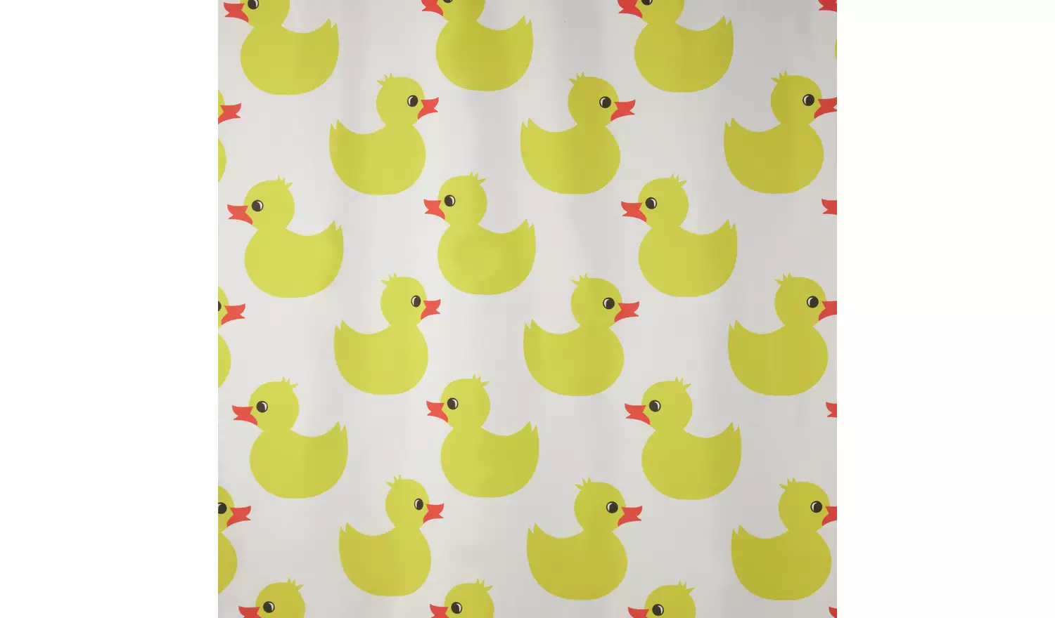 Argos Home Rubber Duck Shower Curtain - Yellow