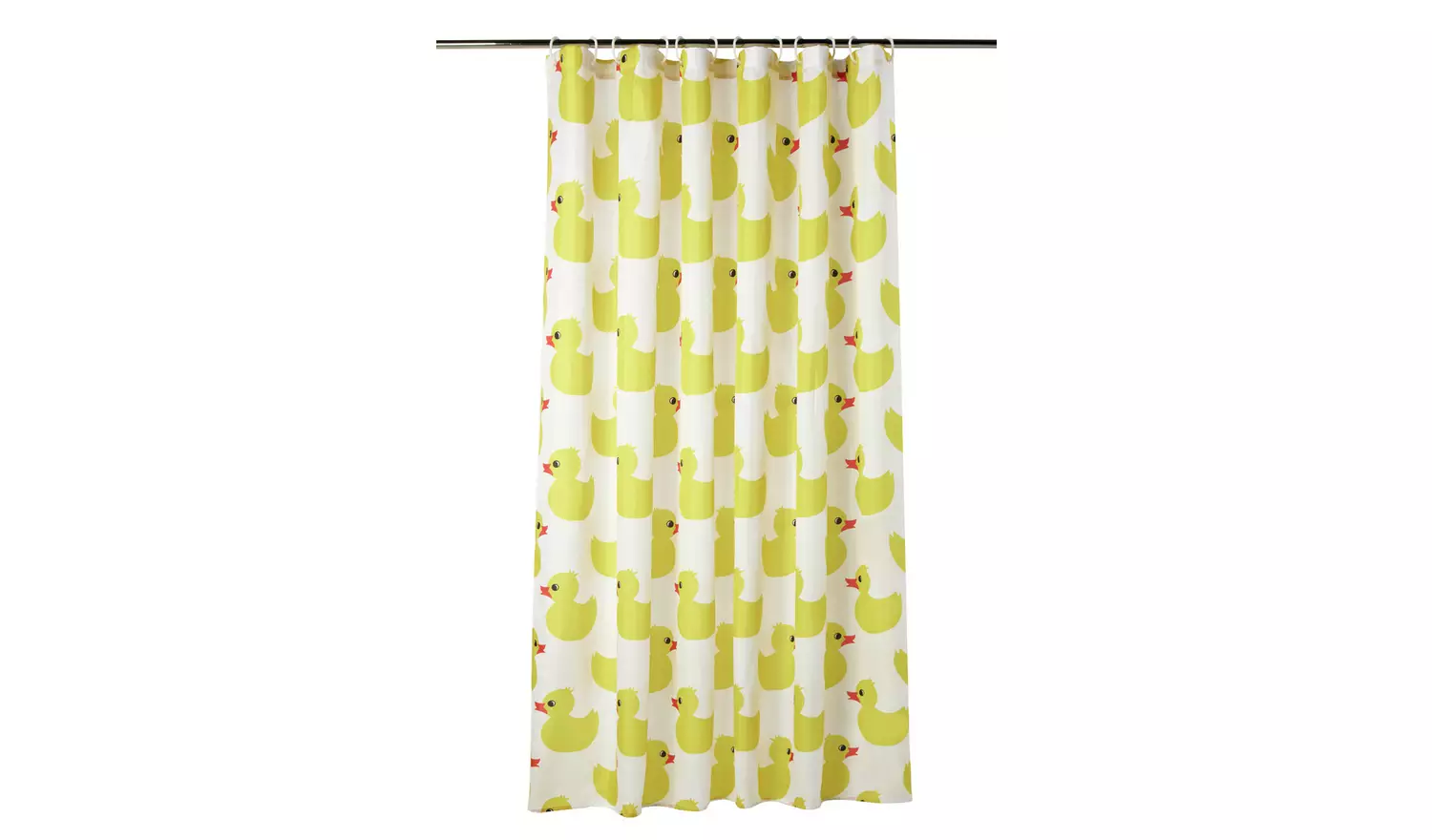 Argos Home Rubber Duck Shower Curtain - Yellow