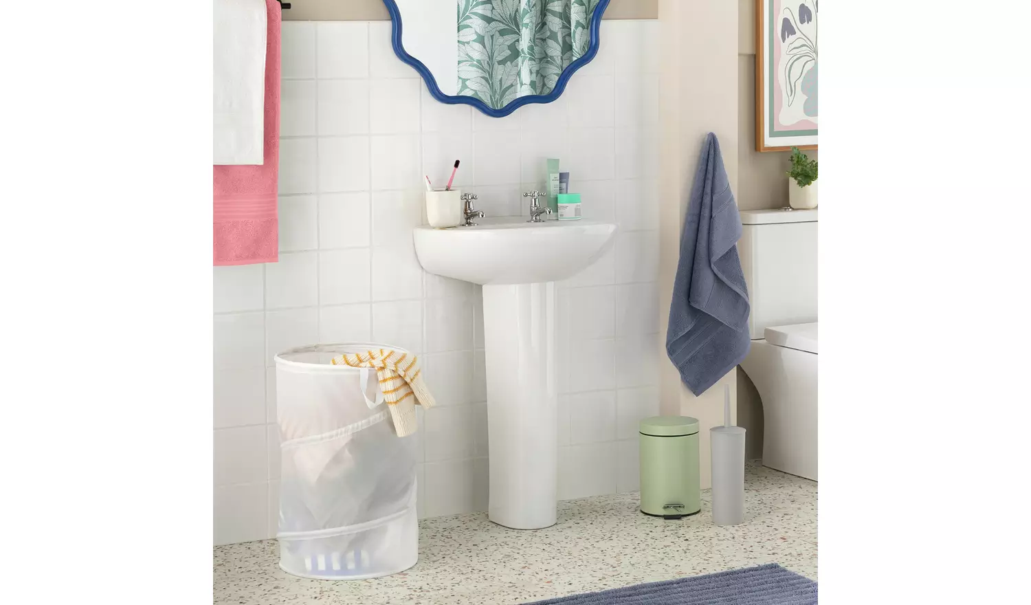 Home Essentials Toilet brush - Grey