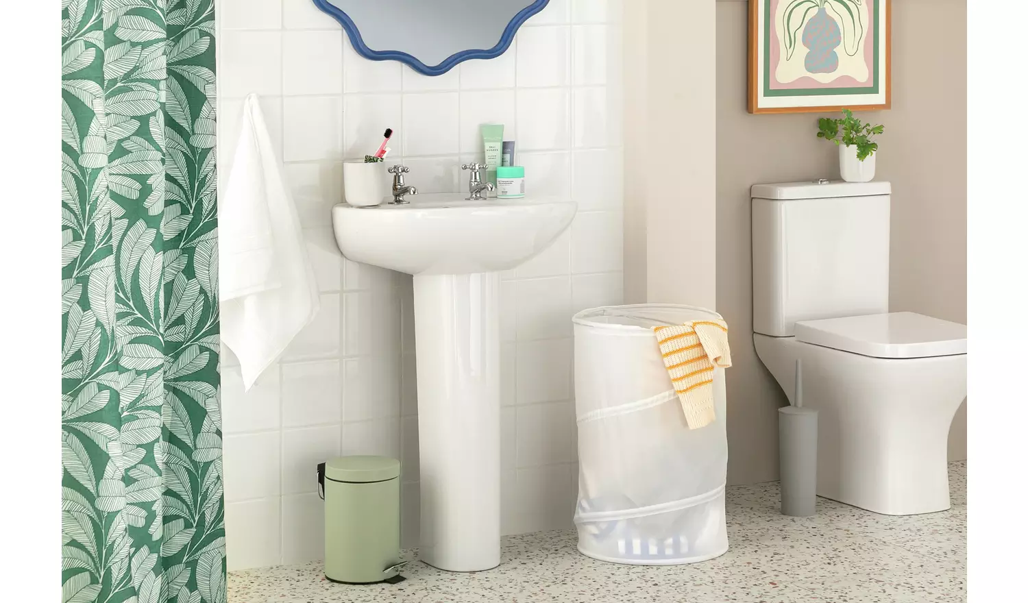 Home Essentials Toilet brush - Grey