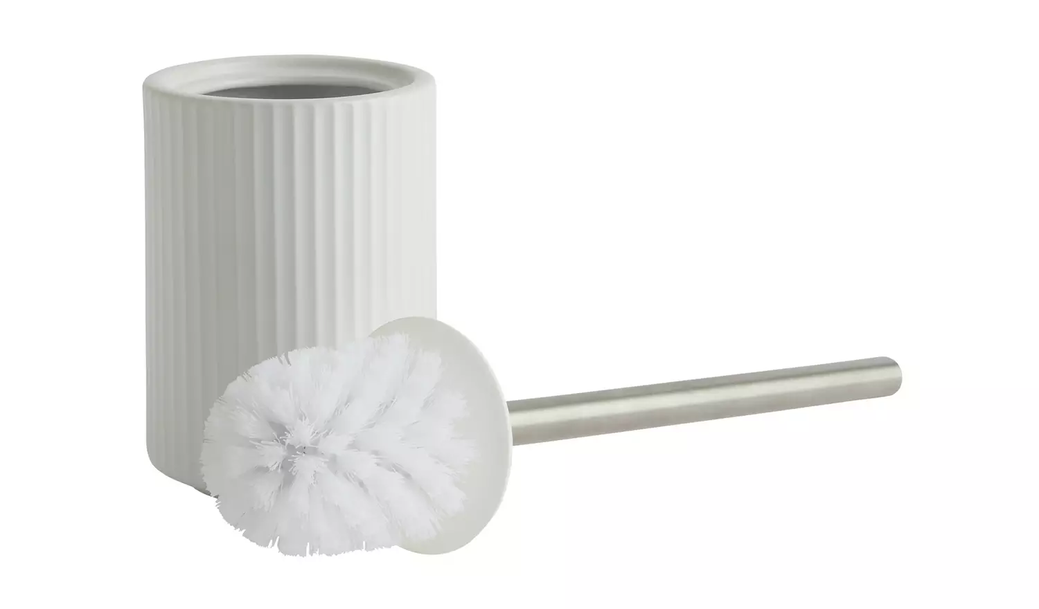 Argos Home Ribbed Toilet Brush - White