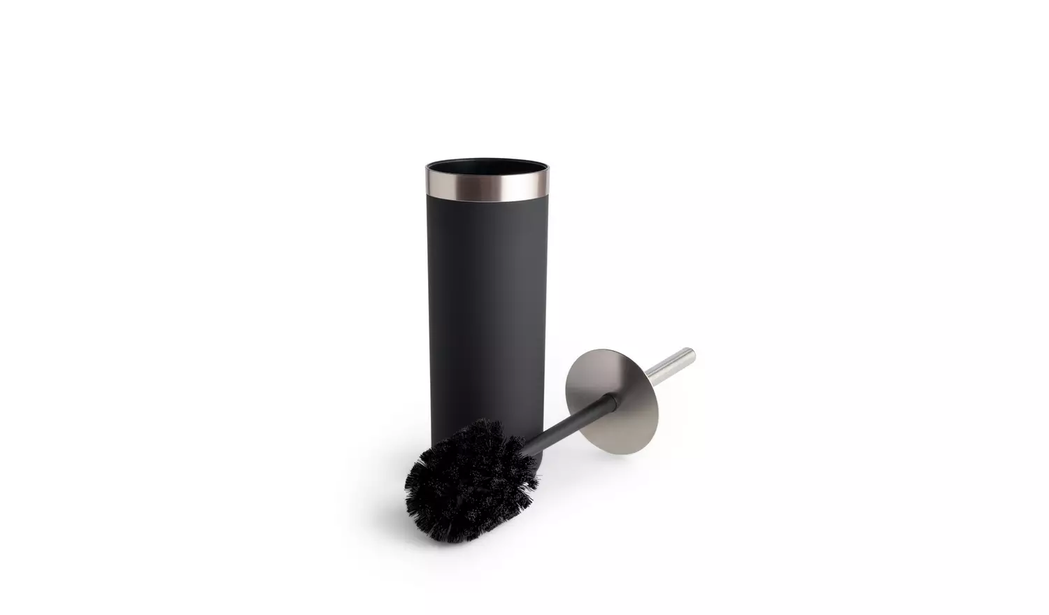 Habitat Toilet Brush - Black and Silver