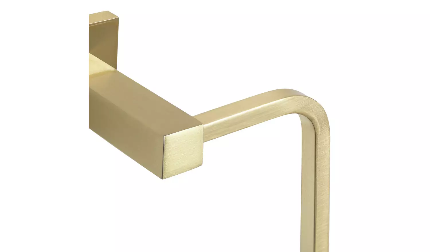 Habitat Toilet Roll Holder - Brushed Gold