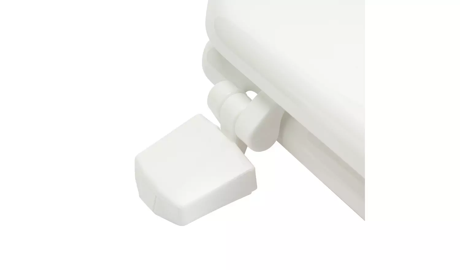 Argos Home Shell Moulded Wood Toilet Seat -White