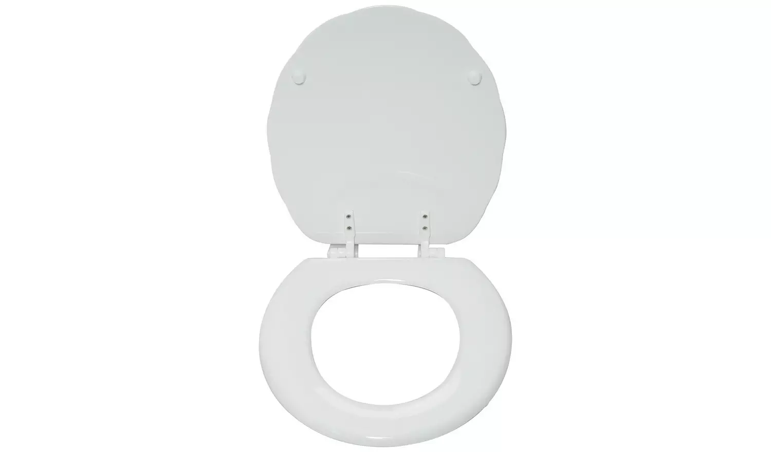 Argos Home Shell Moulded Wood Toilet Seat -White