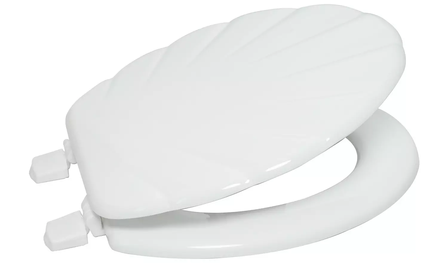 Argos Home Shell Moulded Wood Toilet Seat -White