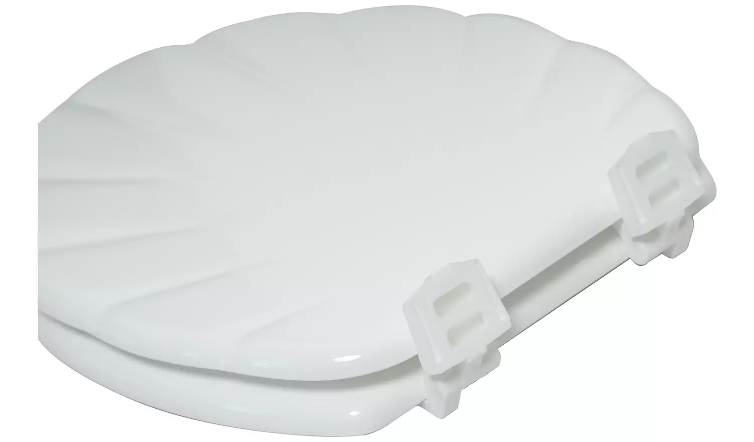 Argos Home Shell Moulded Wood Toilet Seat -White