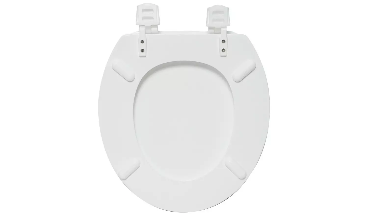 Argos Home Shell Moulded Wood Toilet Seat -White