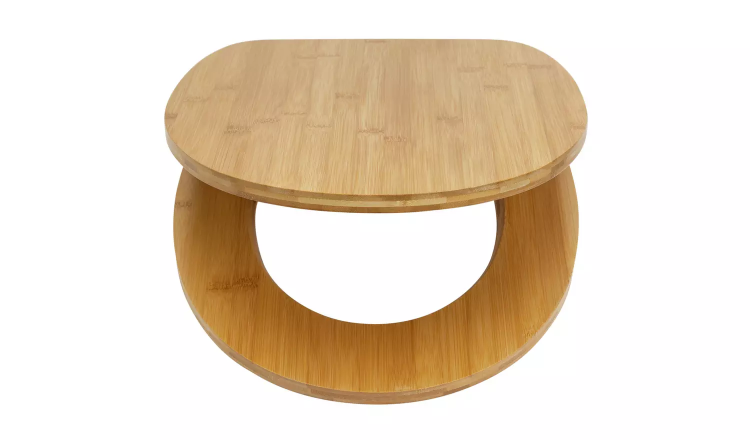 Argos Home Bamboo Toilet Seat - Natural