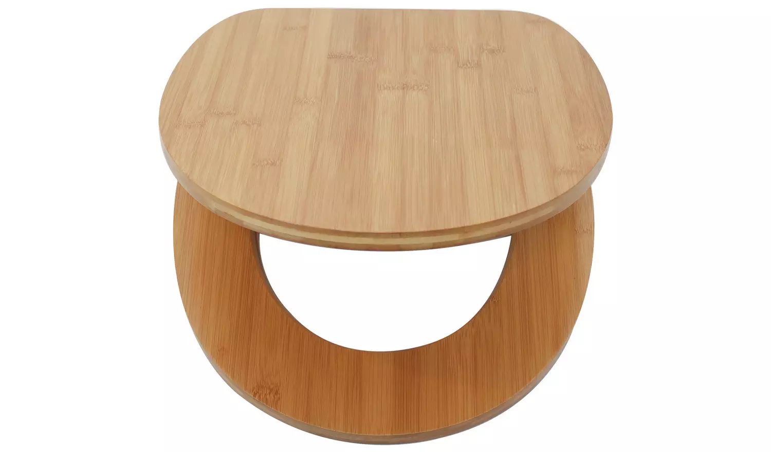 Argos Home Bamboo Toilet Seat - Natural