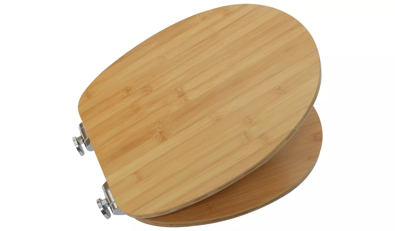 Argos Home Bamboo Toilet Seat - Natural