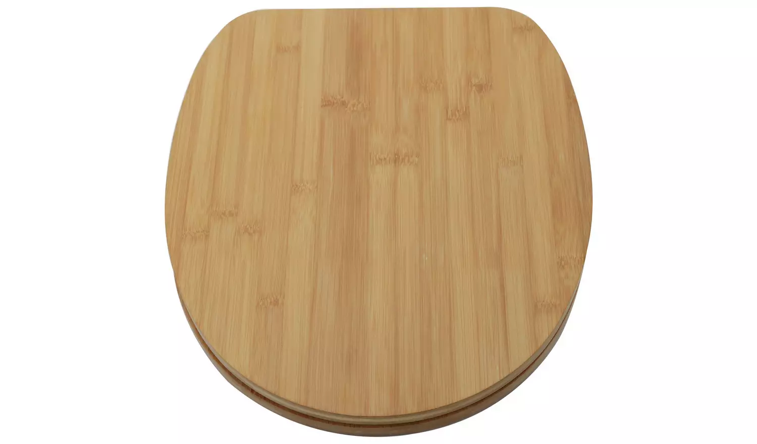 Argos Home Bamboo Toilet Seat - Natural