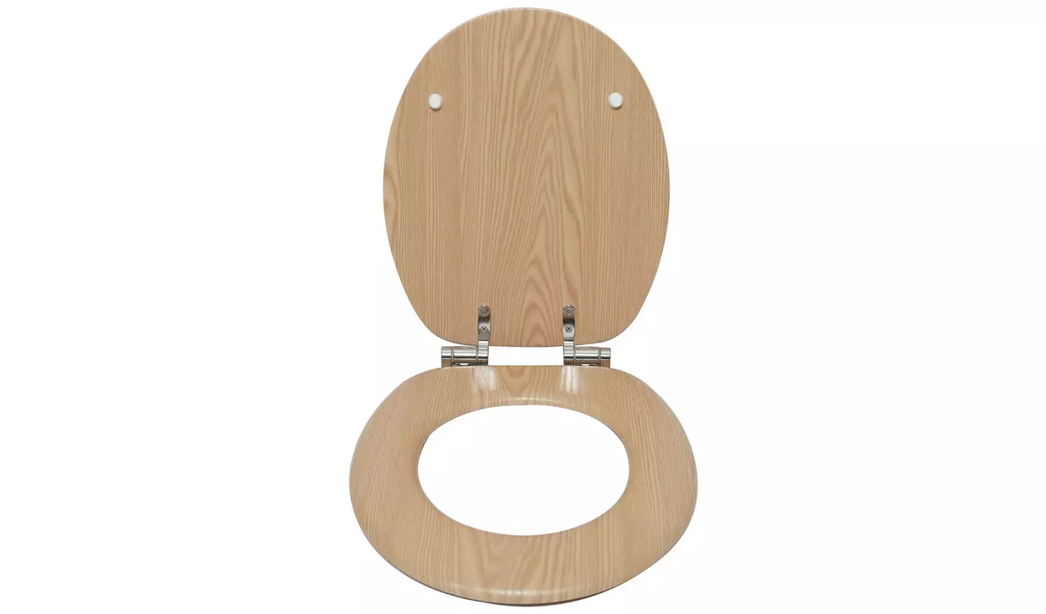 Argos Home Moulded Wood Toilet Seat - Natural