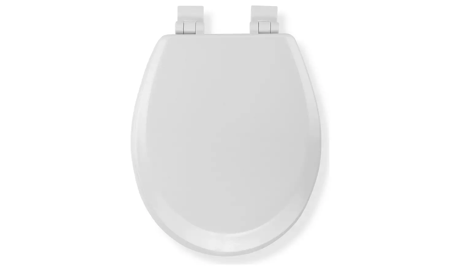Croydex Carron Moulded Wood Toilet Seat - White